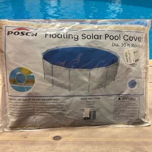 floating solar pool cover dia 10 foot around By Posch